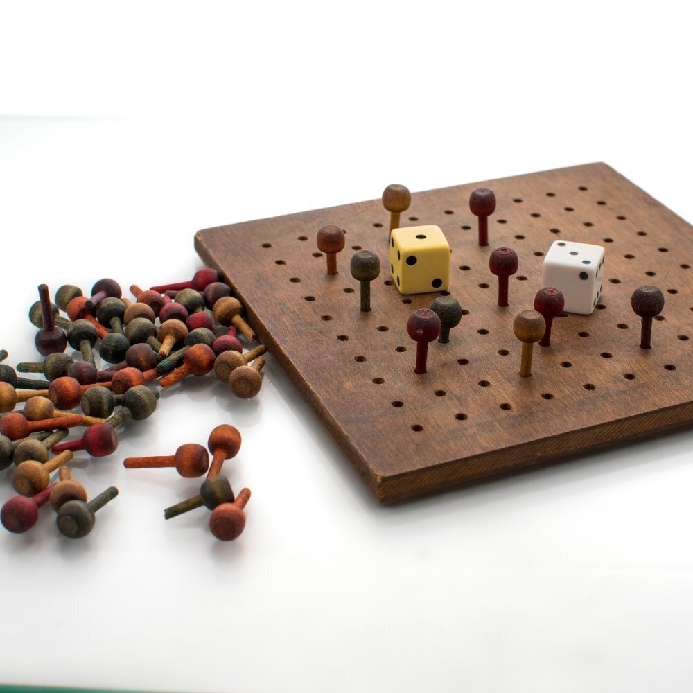 Vintage Peg Board Game - 1960 | Milton Bradley - Picture 3 of 6